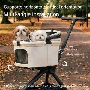 Pet Stroller Lightweight Foldable Pet Travel Stroller