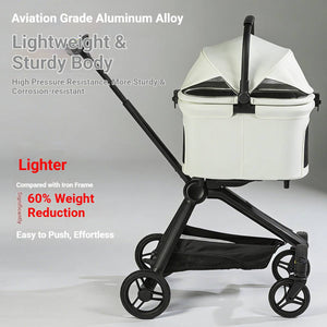 Pet Stroller Lightweight Foldable Pet Travel Stroller