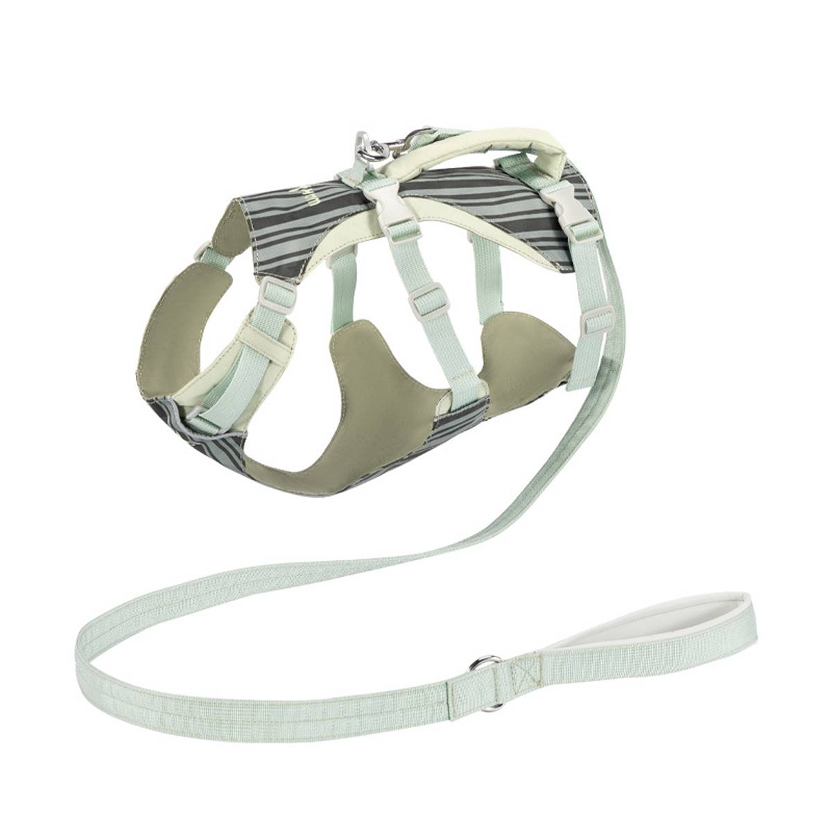 Reflective Tactical Dog Harness Set With Leash And Handle