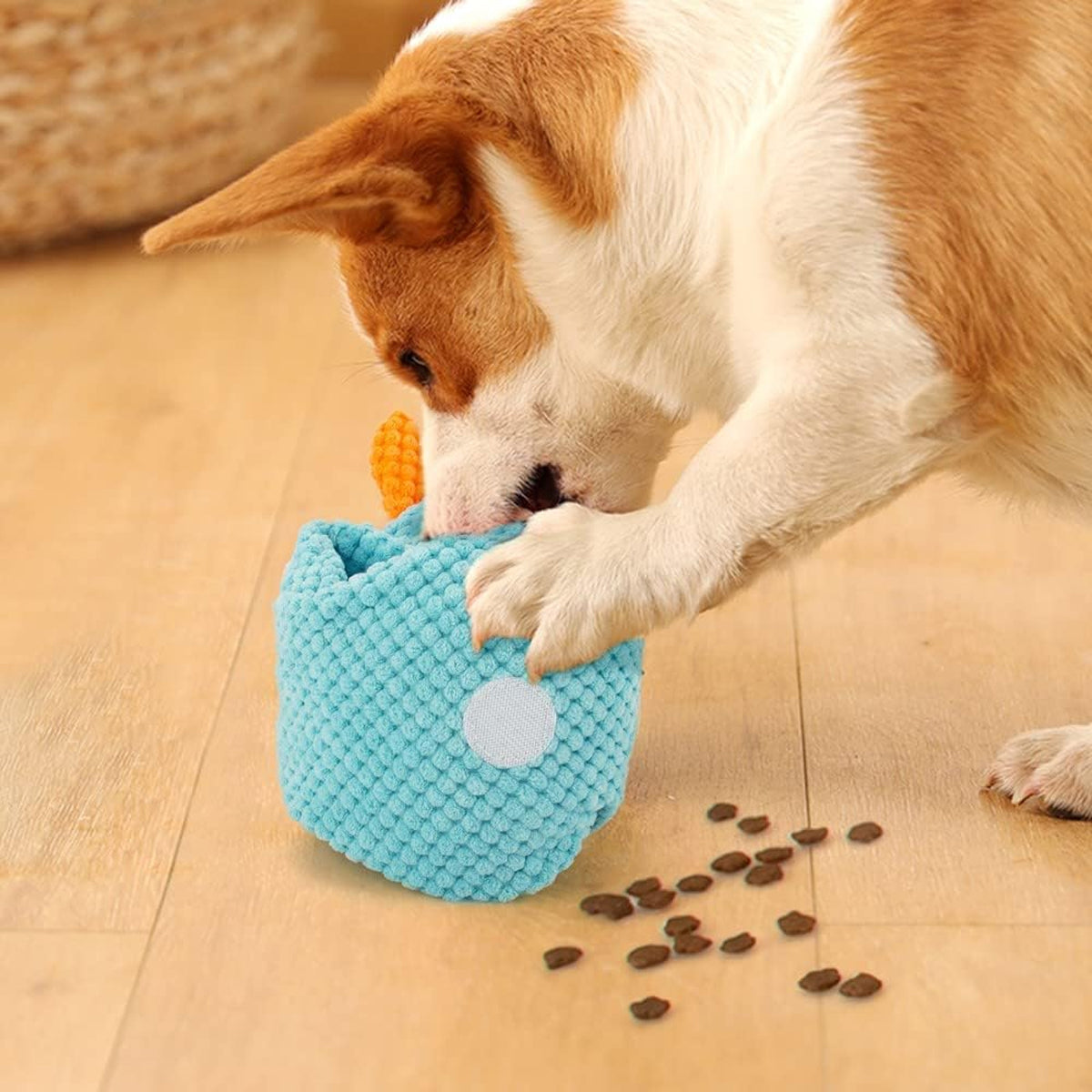 Crab Dog Snuffle Toy Sniffing Mat 31.4in Nose-Work Enrichment