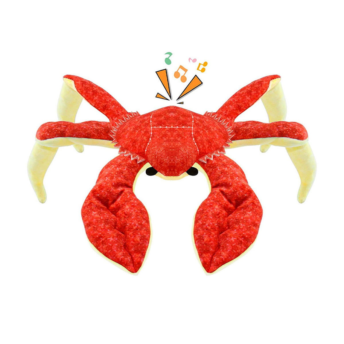Durable Plush Crab Dog Toy for Interactive Play