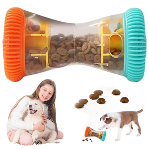 Interactive Dog Treat Dispenser Toy, Slow Feeder Puzzle