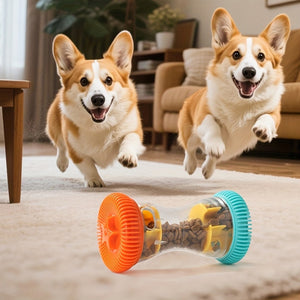 Interactive Dog Treat Dispenser Toy, Slow Feeder Puzzle
