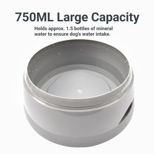 No Spill Pet Water Bowl With Floating Plate