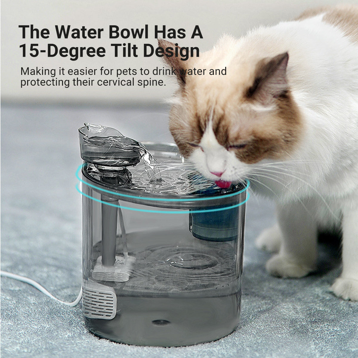 Automatic Pet Water Fountain for Cats and Dogs