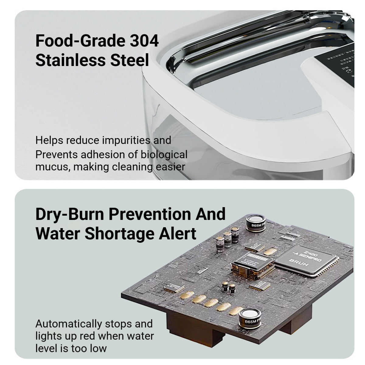 Smart Pet Water Fountain with Stainless Steel Tray