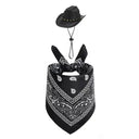 Pet Cowboy Costume Set for Ducks or Geese with Hat and Bandana