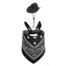 Pet Cowboy Costume Set for Ducks or Geese with Hat and Bandana