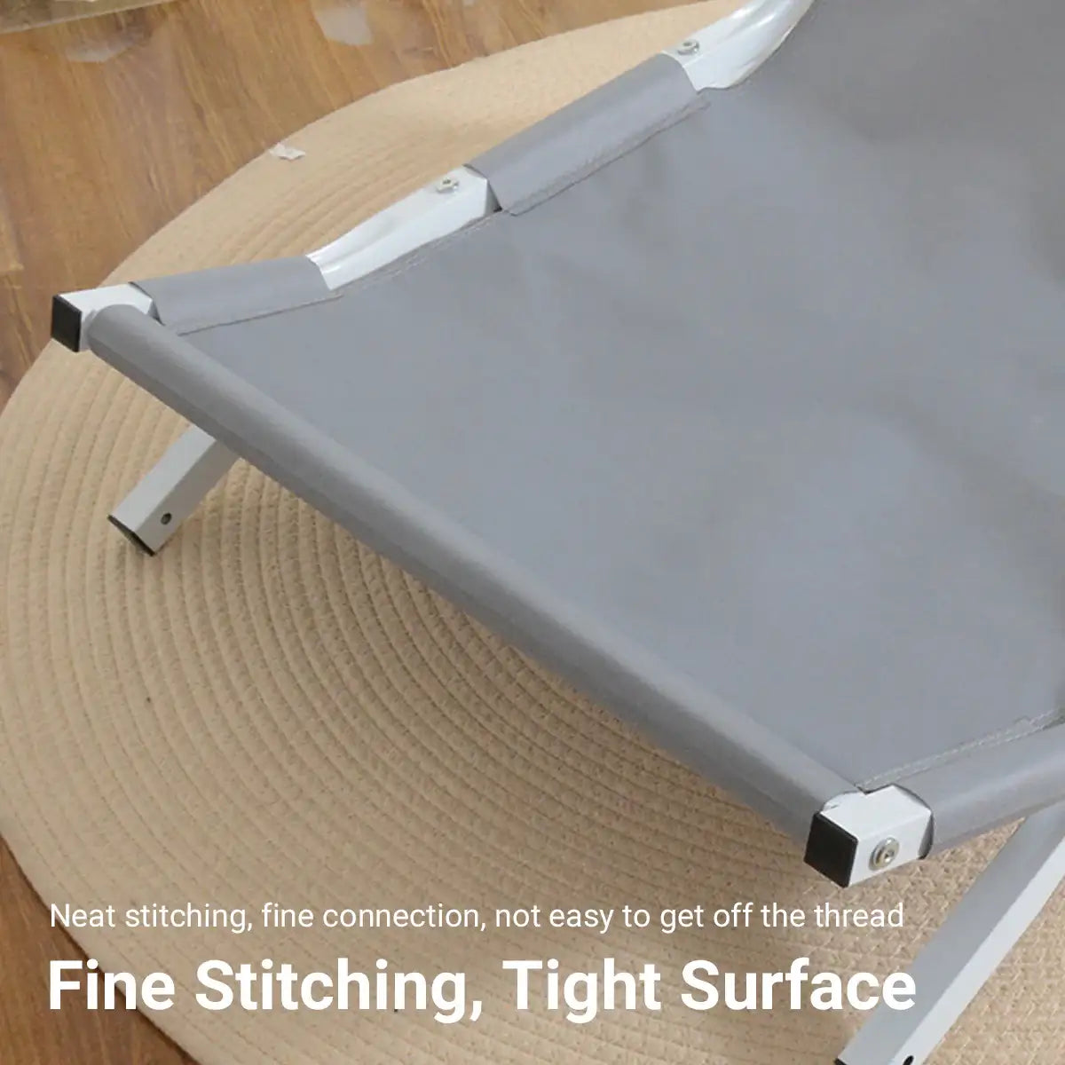 Elevated Pet Camp Bed Breathable Mesh & Steel Frame