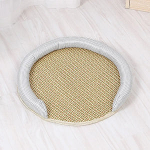Summer Pet Cool Mat for Cats and Small Dogs with Breathable Fabric
