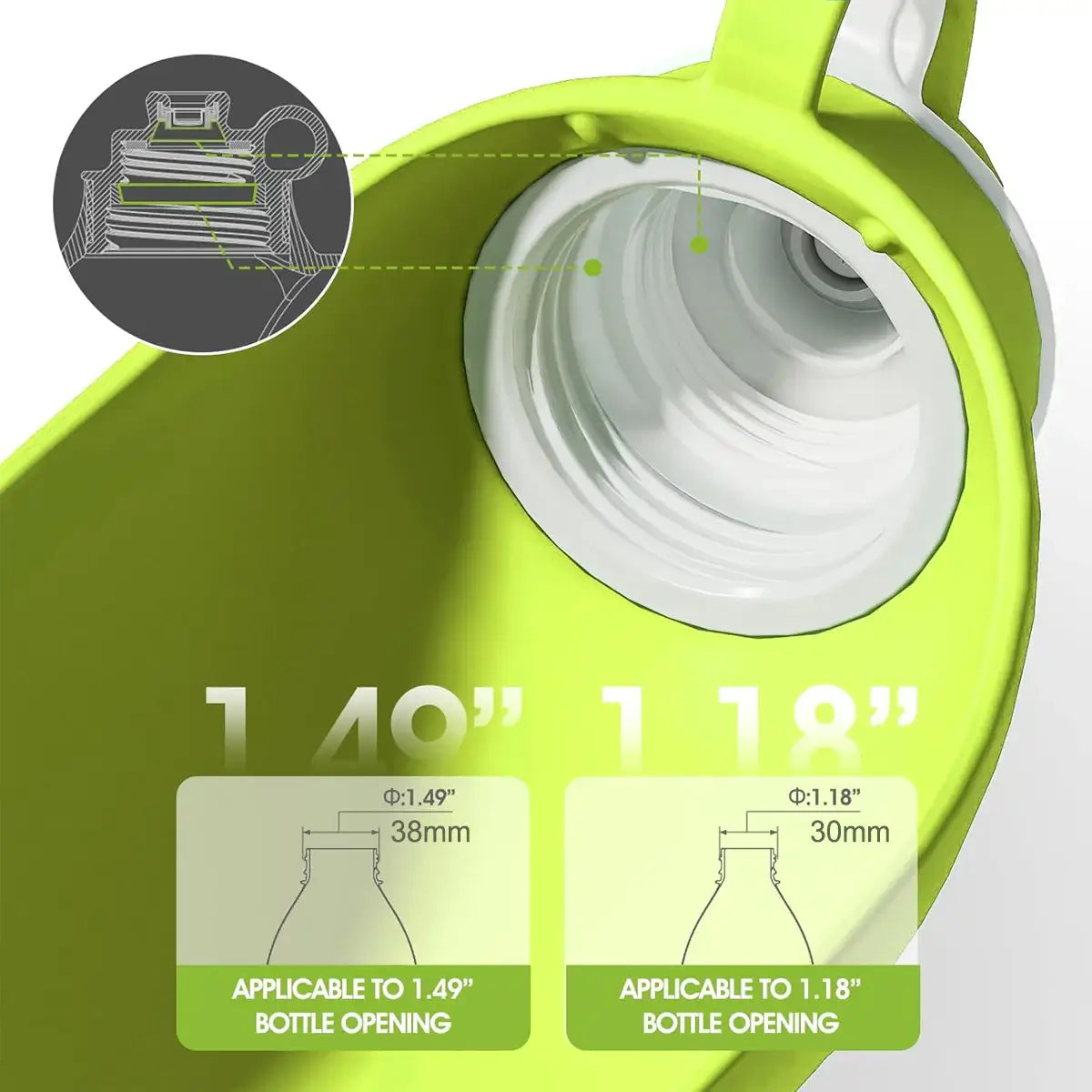 Portable Silicone Pet Drinking Cup with Leaf Bowl 580ml Water Bottle