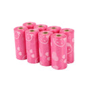 Leak-Proof & Eco-Friendly Biodegradable Pet Poop Bags 8 Rolls