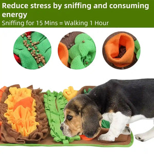 Dog Snuffle Mat Interactive Feeding & Training Pad For Dogs And Cats