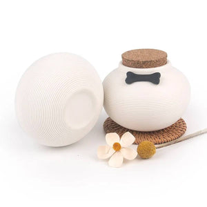 Pet Urn - Metal Memorial Urn for Cat & Dog Ashes