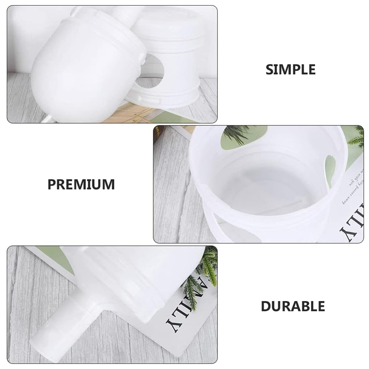 3L Automatic Bird Waterer Large Capacity Dispenser for Pigeons & Parrots