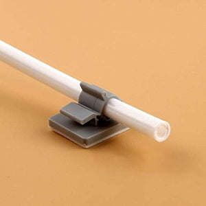 Aquarium Pipe Clamp 10PCS - Adhesive Fish Tank Hose Clip