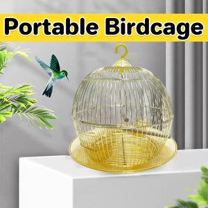 Dome-Shaped Hanging Parrot Cage for Small Birds