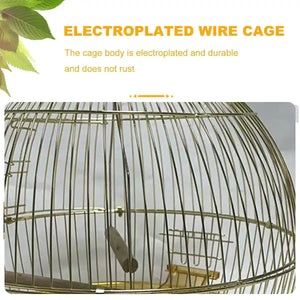 Dome-Shaped Hanging Parrot Cage for Small Birds
