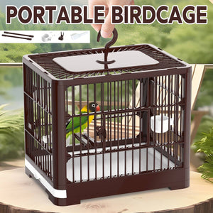 Portable Birdcage With Pull-Out Tray