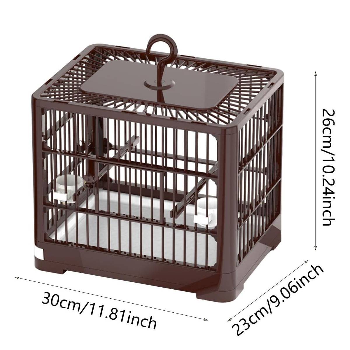 Portable Birdcage With Pull-Out Tray