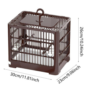 Portable Birdcage With Pull-Out Tray