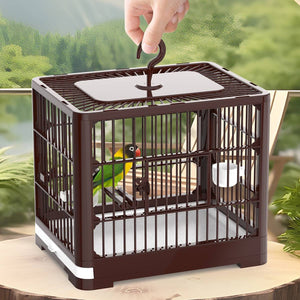 Portable Birdcage With Pull-Out Tray