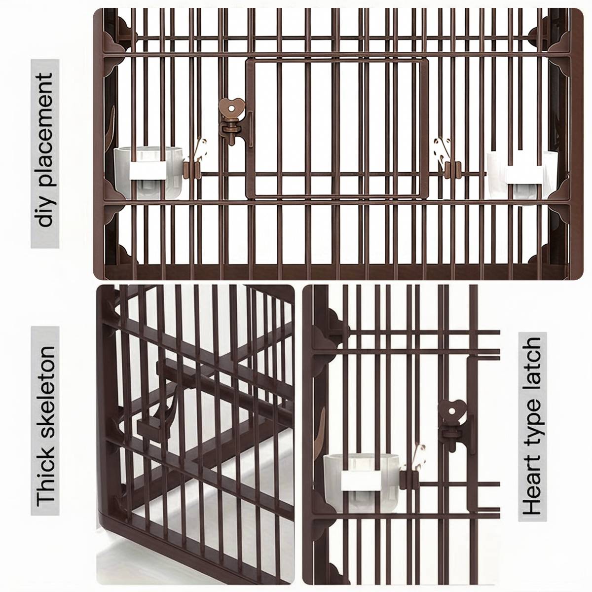 Portable Birdcage With Pull-Out Tray