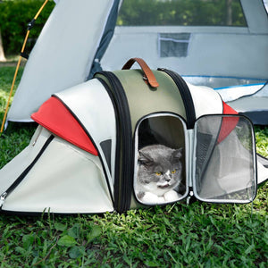 Portable Ventilated Travel Bag for Cats & Small Dogs