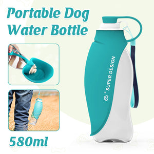 Portable Dog Water Bottle Foldable Travel Dog & Cat Drinking Bottle