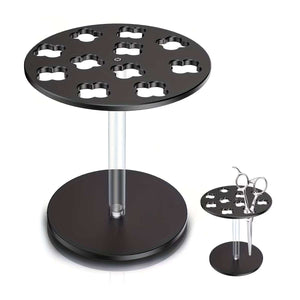Acrylic Scissors Holder - Salon Hair Clipper Storage Rack