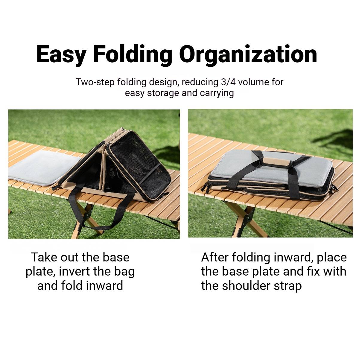 Portable Expandable Pet Carrier For Cats & Small Dogs