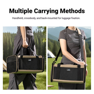 Portable Expandable Pet Carrier For Cats & Small Dogs