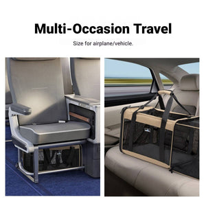 Portable Expandable Pet Carrier For Cats & Small Dogs