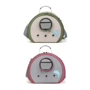 Portable Small Pet Carrier Bag Breathable Comfortable for Small Pets Travel Use