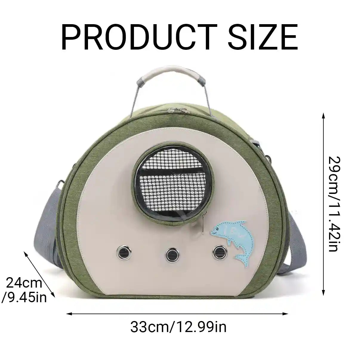 Portable Small Pet Carrier Bag Breathable Comfortable for Small Pets Travel Use