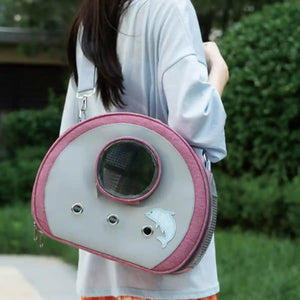 Portable Small Pet Carrier Bag Breathable Comfortable for Small Pets Travel Use