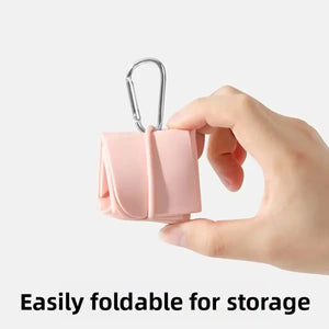 Portable Foldable Pet Bowl Collapsible Silicone Travel Feeder