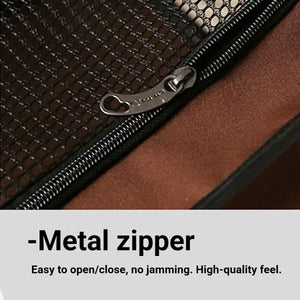 Portable Pet Carrier Foldable Breathable Travel Cage
