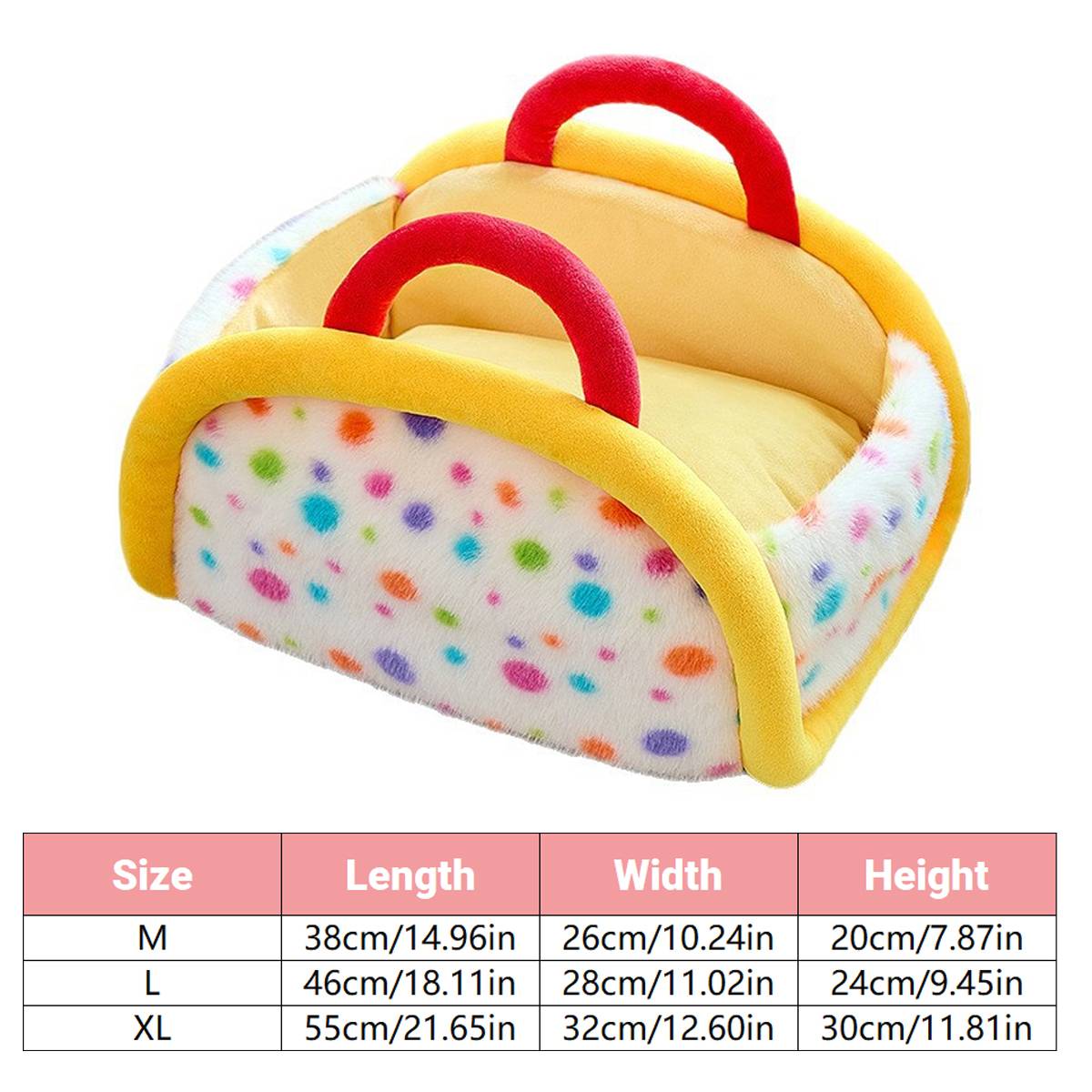 Portable Cat Bed With Handle