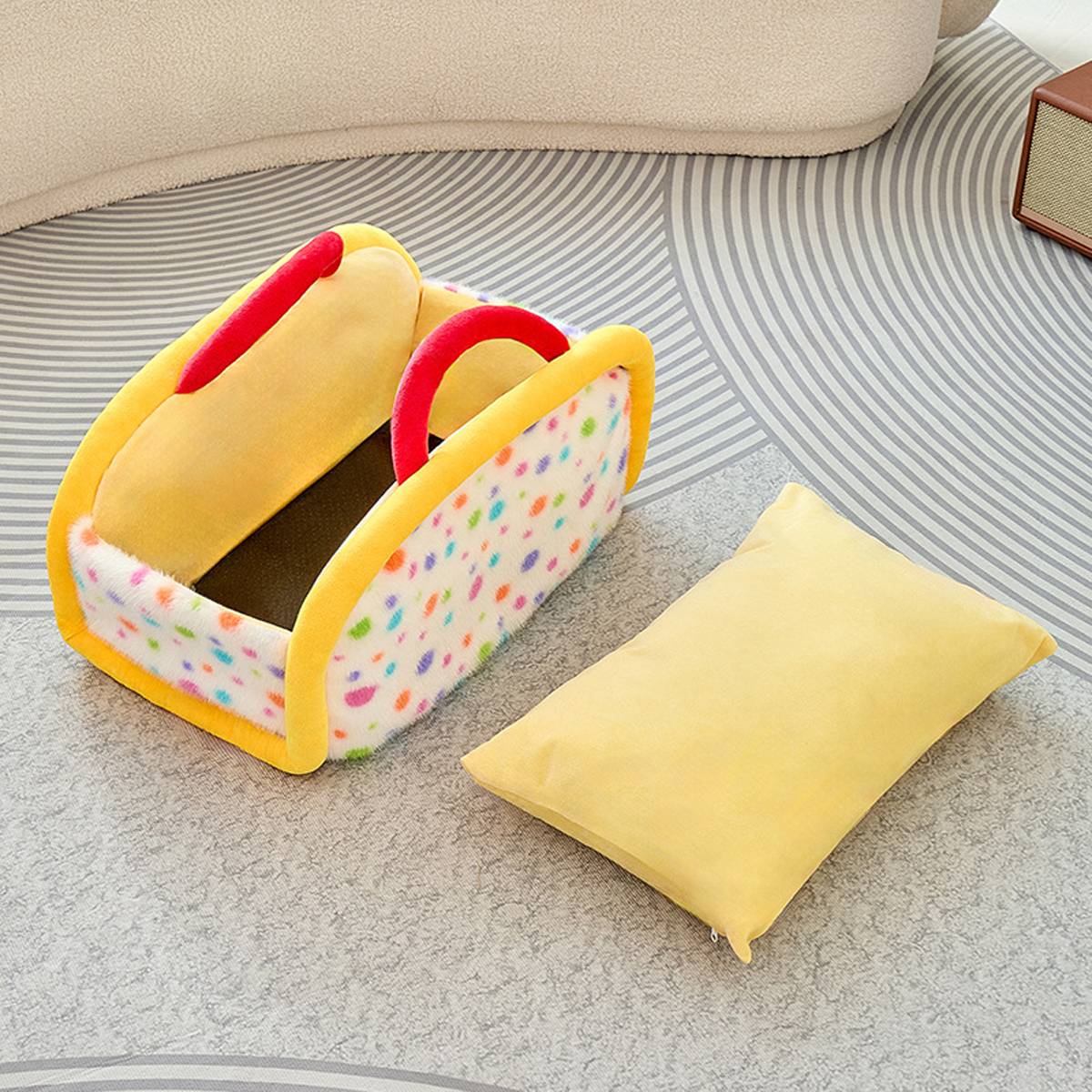 Portable Cat Bed With Handle
