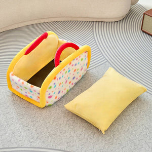Portable Cat Bed With Handle