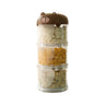 Portable Pet Snack Box Stackable Pet Food Storage Jar – 3 Tier