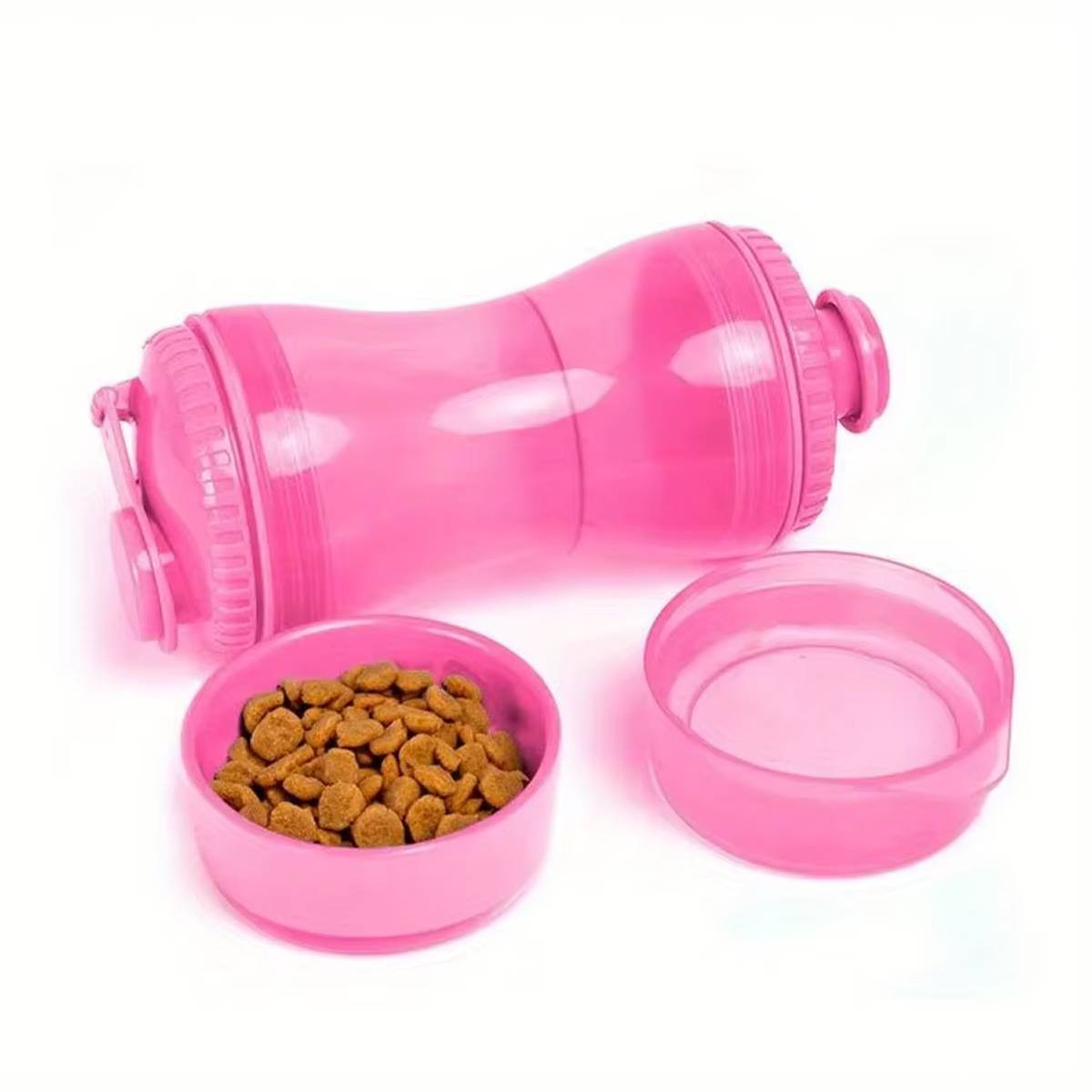 2-in-1 Portable Pet Water & Food Bottle