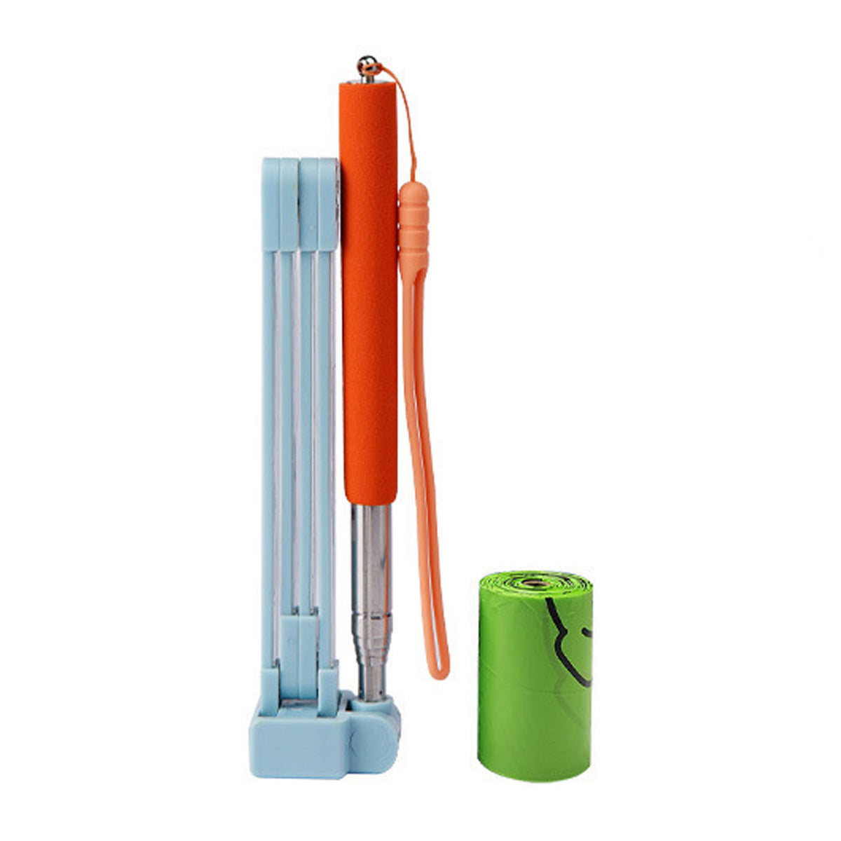 Telescopic Dog Poop Scooper Long Handle Adjustable Waste Picker