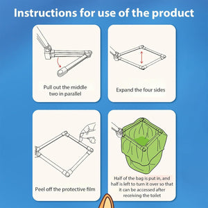 Telescopic Dog Poop Scooper Long Handle Adjustable Waste Picker