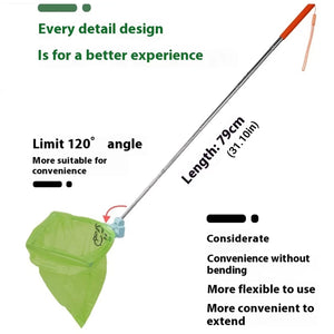 Telescopic Dog Poop Scooper Long Handle Adjustable Waste Picker