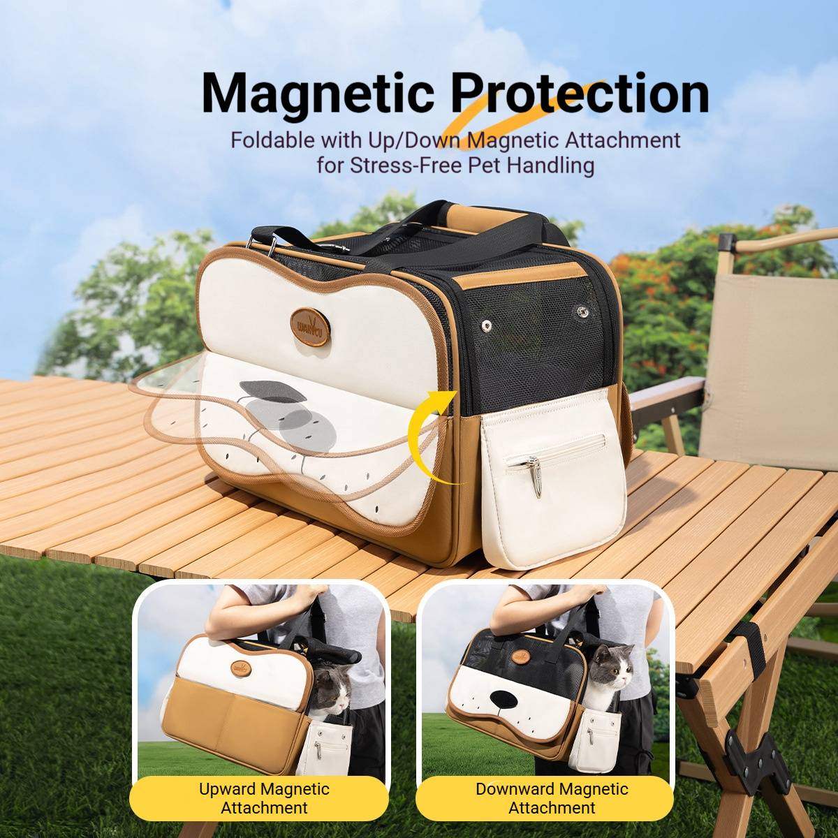 Wakytu Portable Tote Pet Carrier