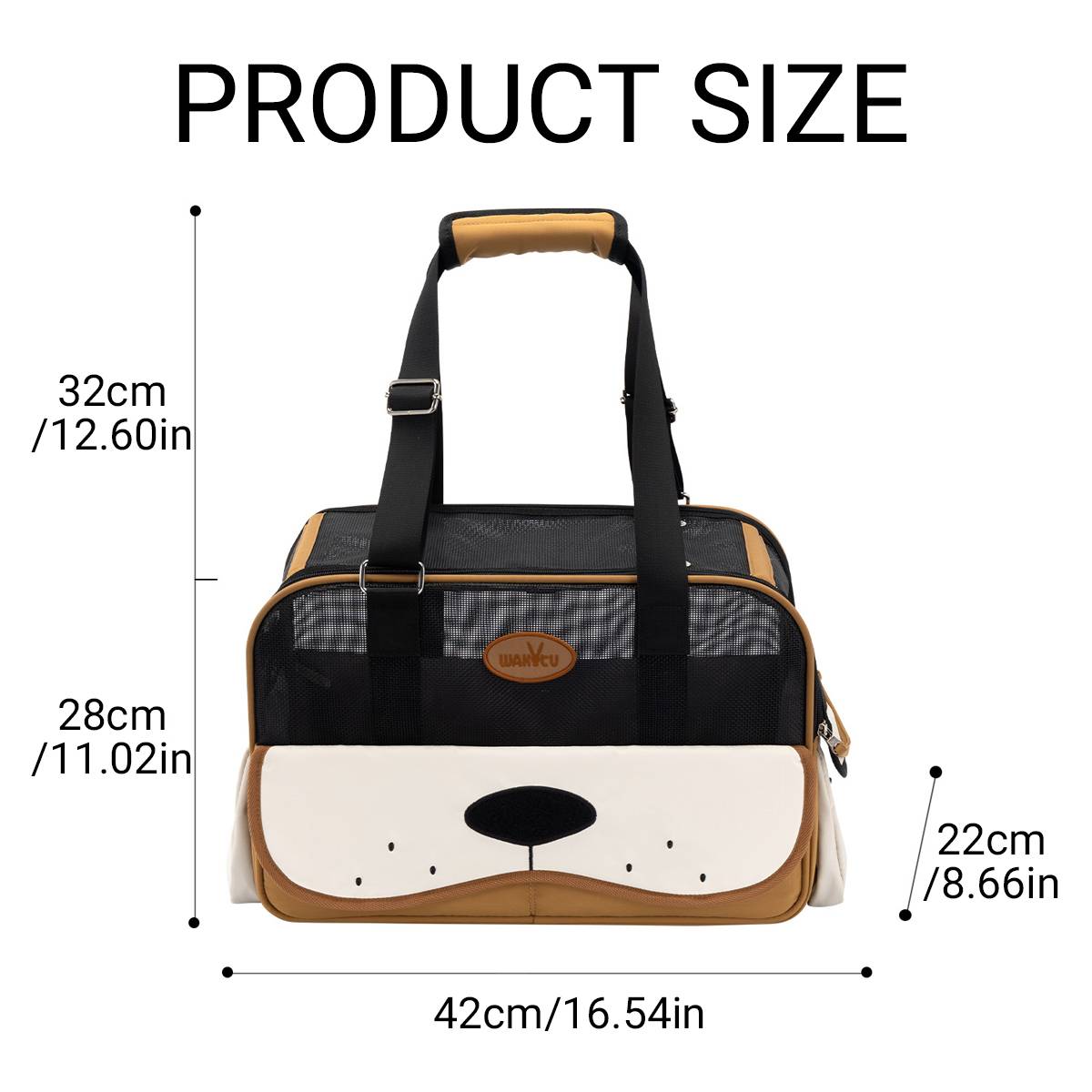 Wakytu Portable Tote Pet Carrier