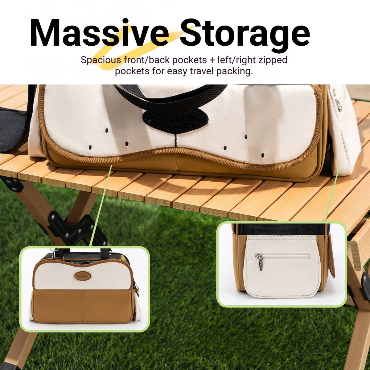 Wakytu Portable Tote Pet Carrier