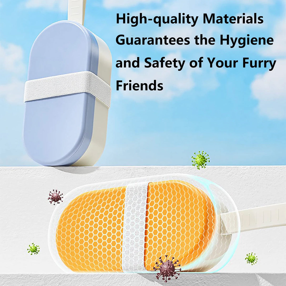 Portable Pet Travel Cup with Water Bottle & Food Container